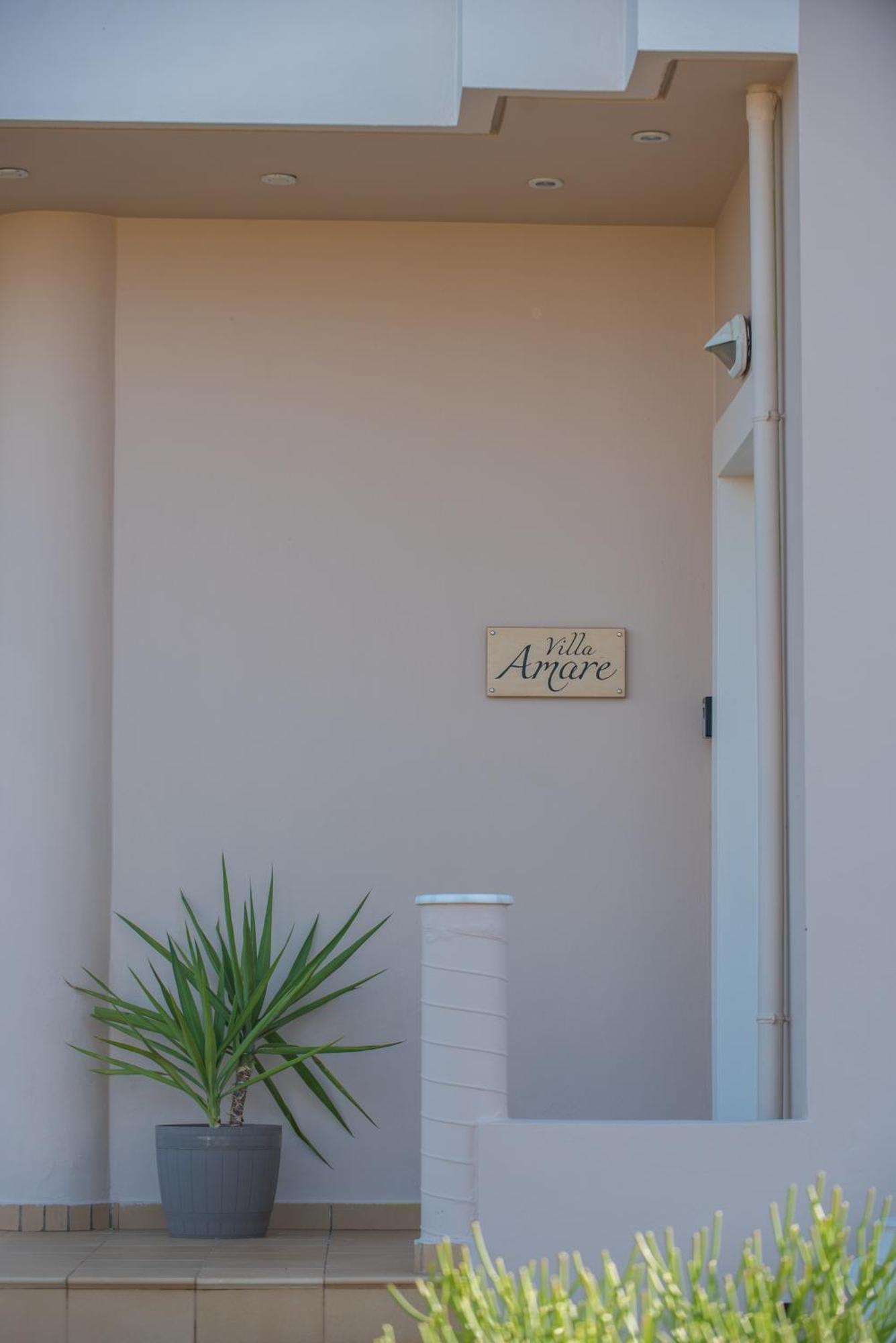 Villa Amare - Heraklion Private Garden Retreat Kato Gouves Exterior foto